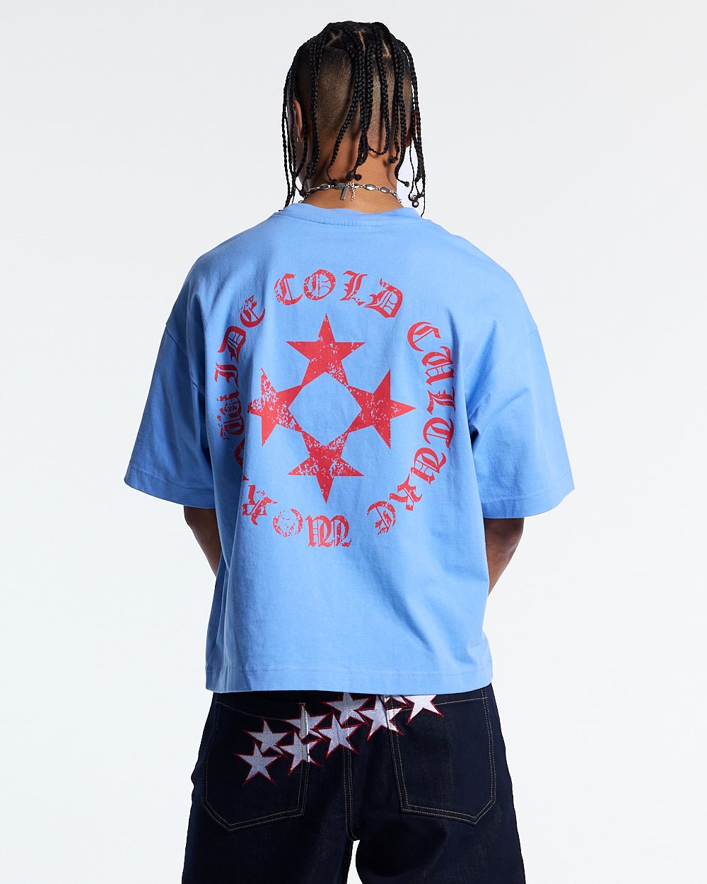 SCATTER TEE BLUE