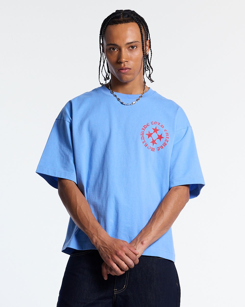 SCATTER TEE BLUE