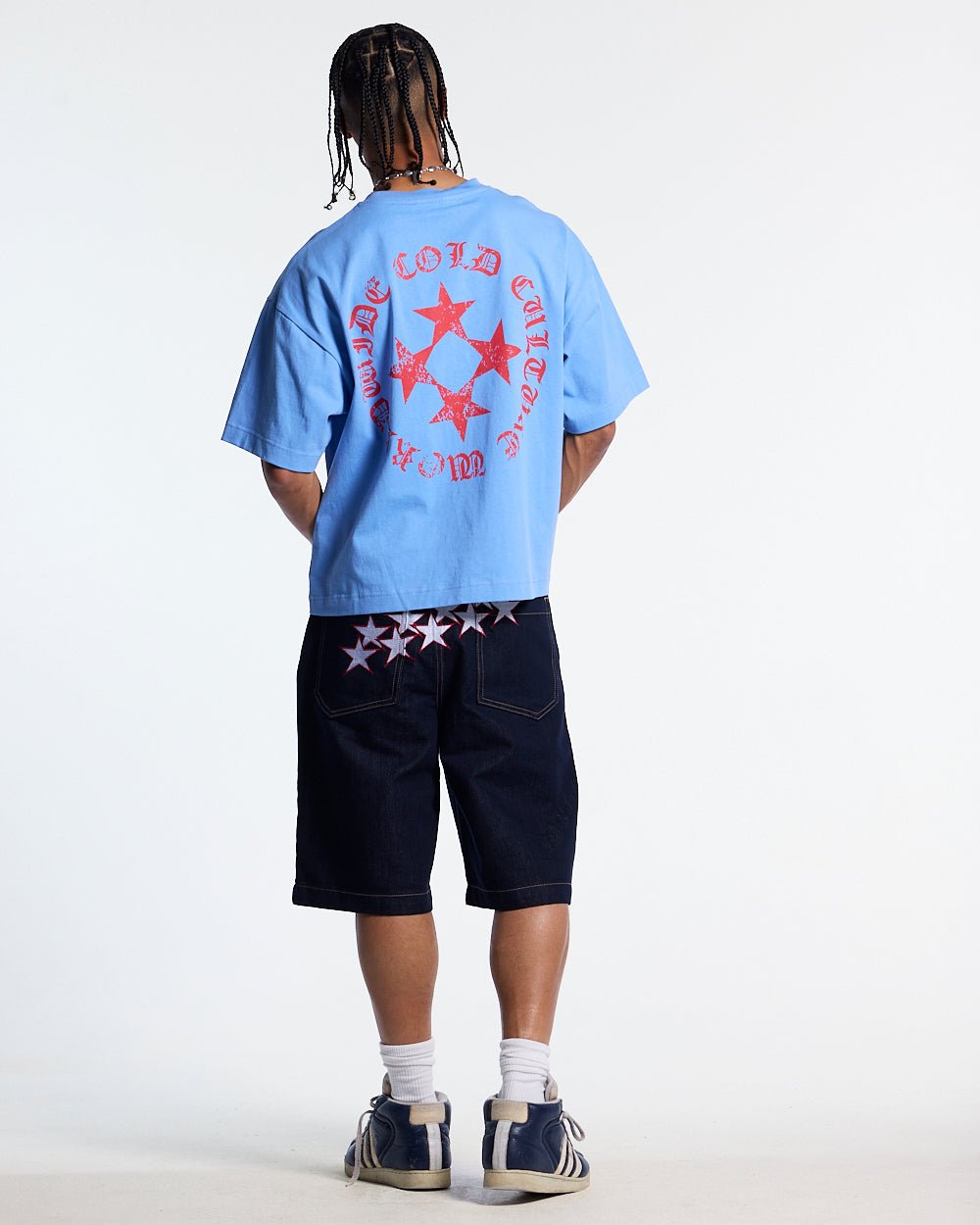 SCATTER TEE BLUE