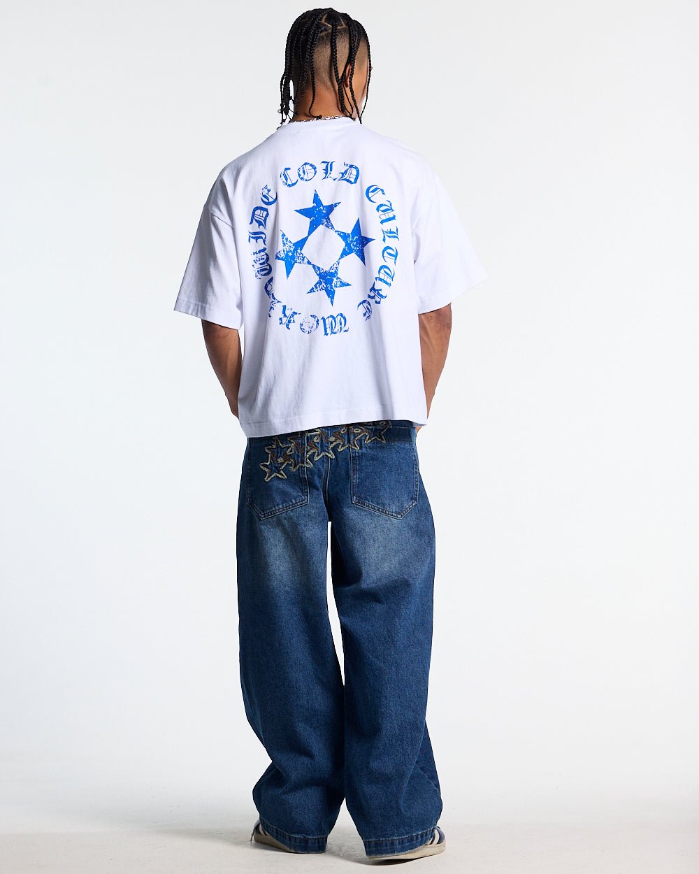 SCATTER TEE WHITE