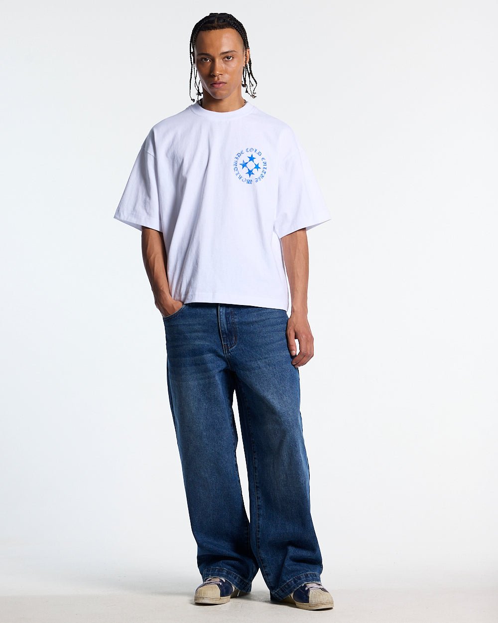 SCATTER TEE WHITE