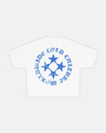 SCATTER TEE WHITE