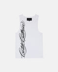 SCRIPT TANK TOP WHITE