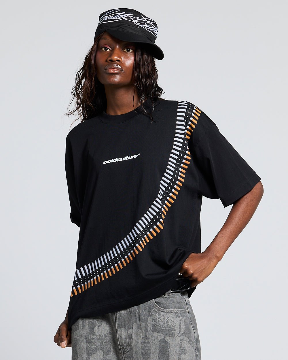 SMOKE BULLETS TEE BLACK