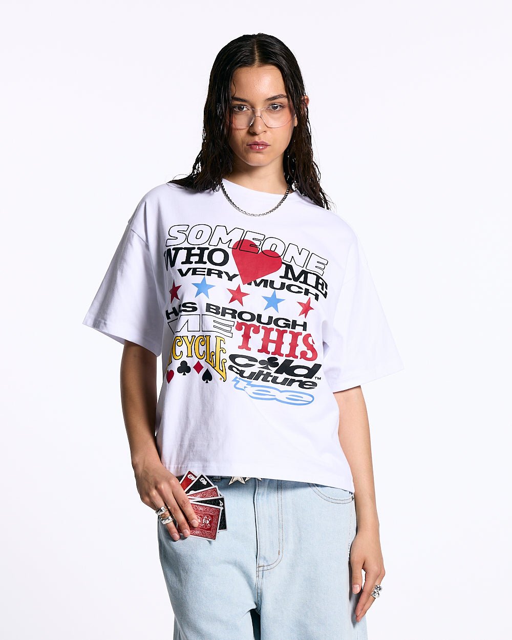 SOUVENIR BICYCLE TEE WHITE