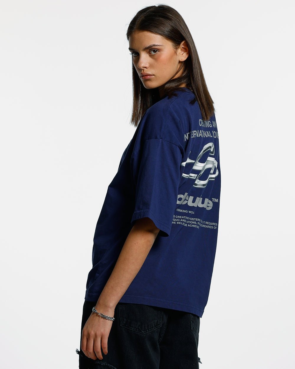 SPARKLY TEE COSMIC BLUE