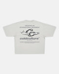 SPARKLY TEE LIGHT GREY