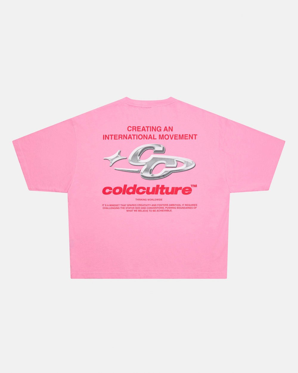 SPARKLY TEE PINK