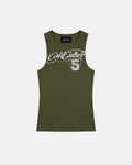 SPEED WAFFLE TANK TOP GREEN
