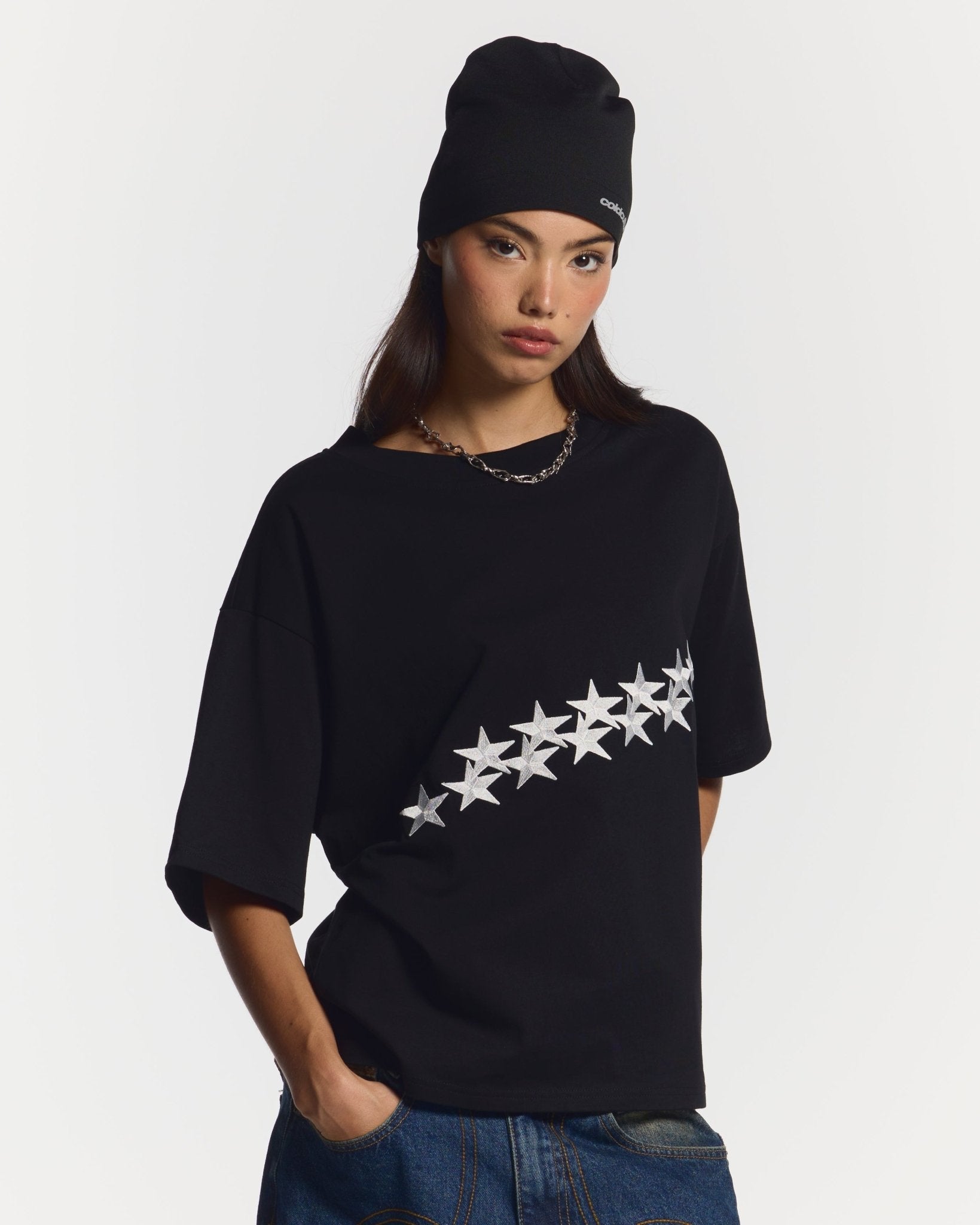 STARS TEE BLACK