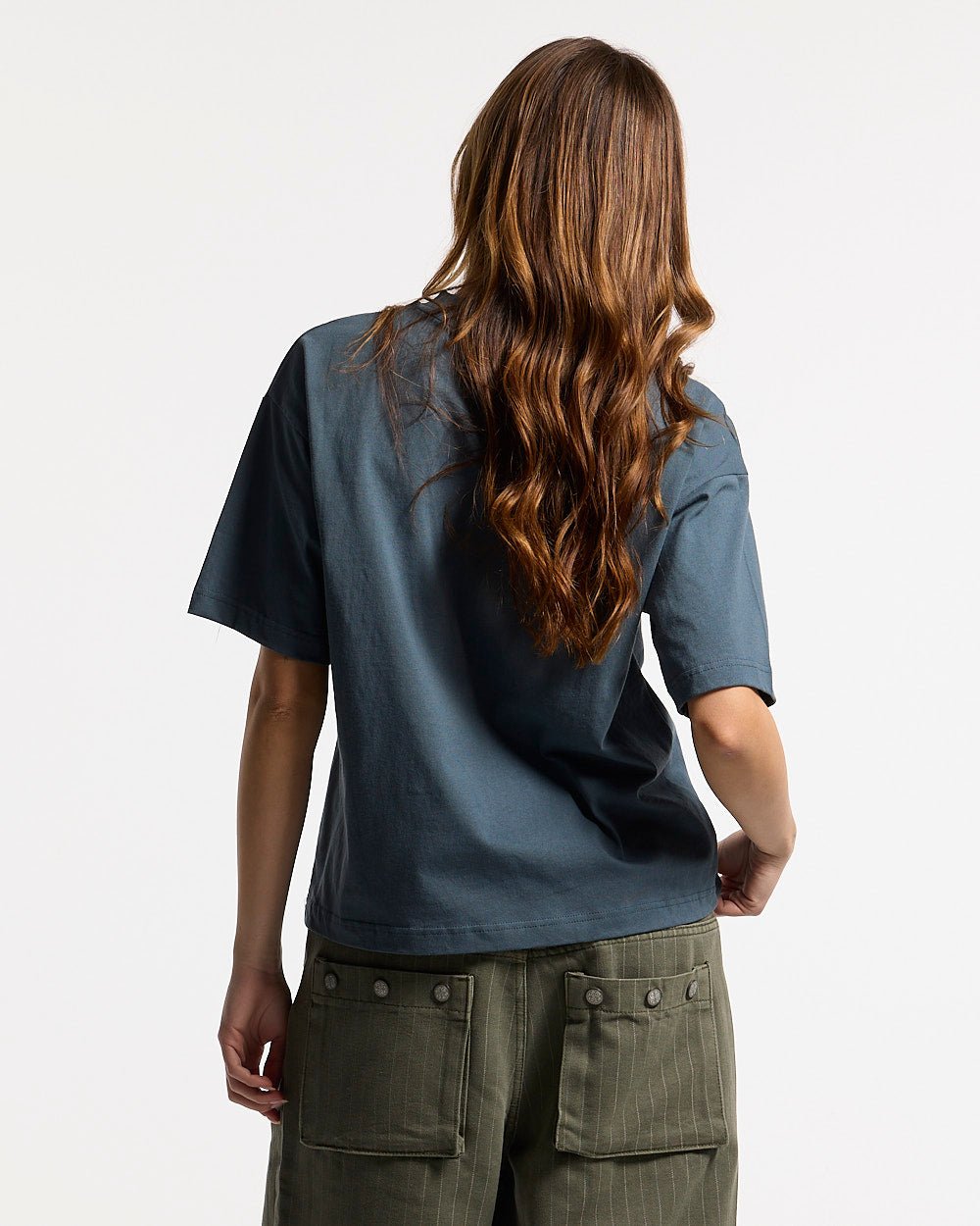 STARS TEE SLATE BLUE
