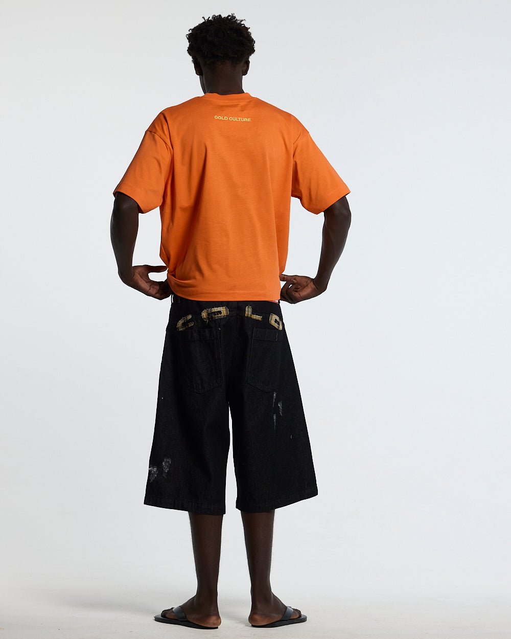 STARS TEE VIBRANT ORANGE