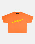 STARS TEE VIBRANT ORANGE
