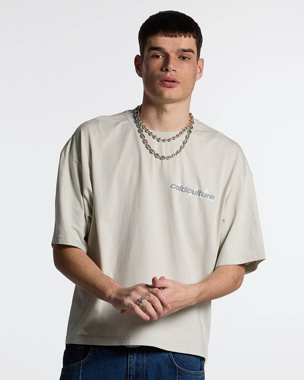 STELLAR TEE LIGHT GREY