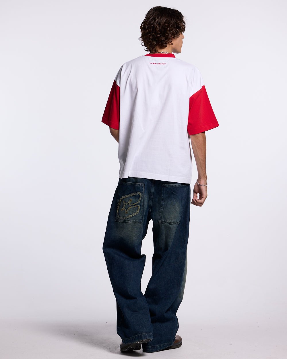 TEEN SPIRIT ERA TEE RED AND WHITE