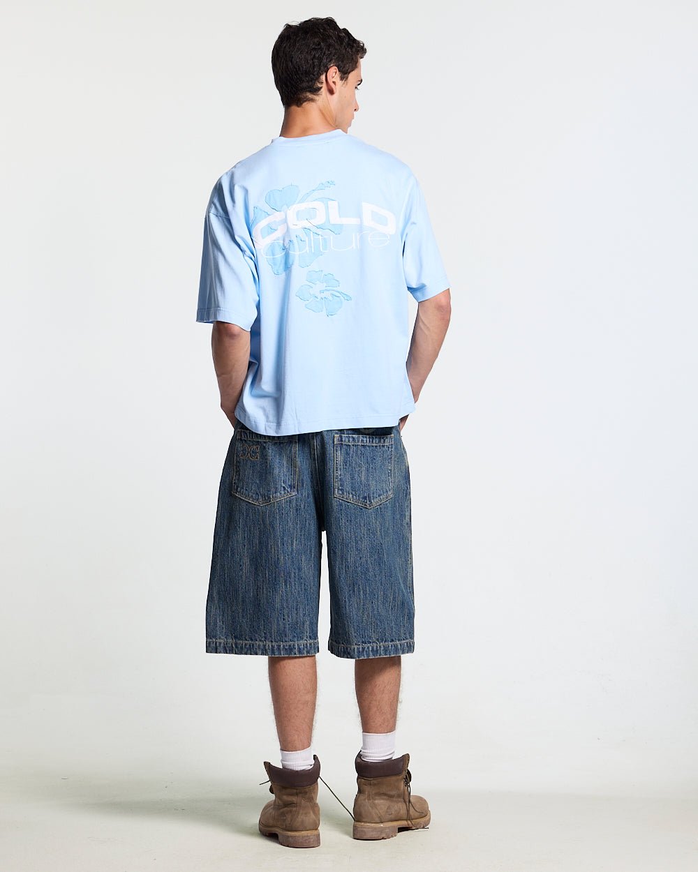TROPICAL FEVER TEE BLUE