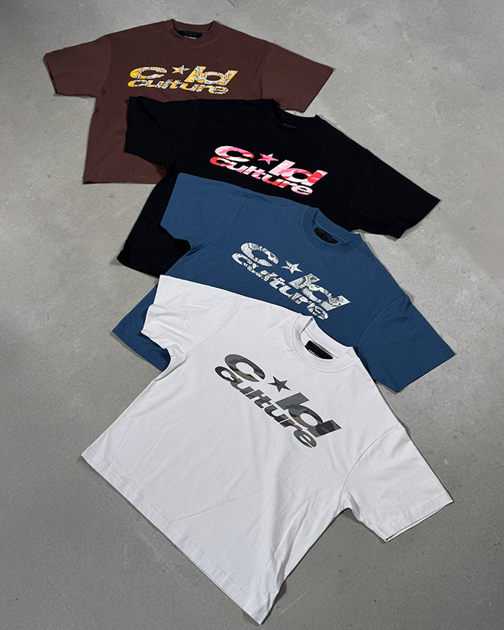 WILD SNAKE TEE BROWN